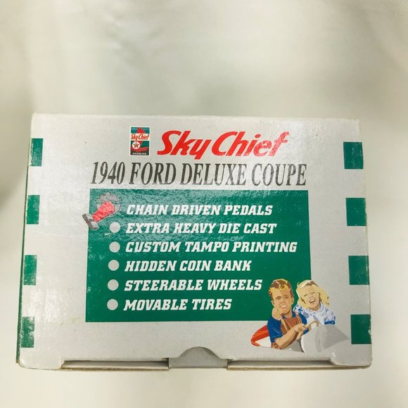 Gearbox Vintage Texaco Sky Chief 1940 Ford Deluxe Coupe Serial #02327 Pedal Car - Picture 6 of 10